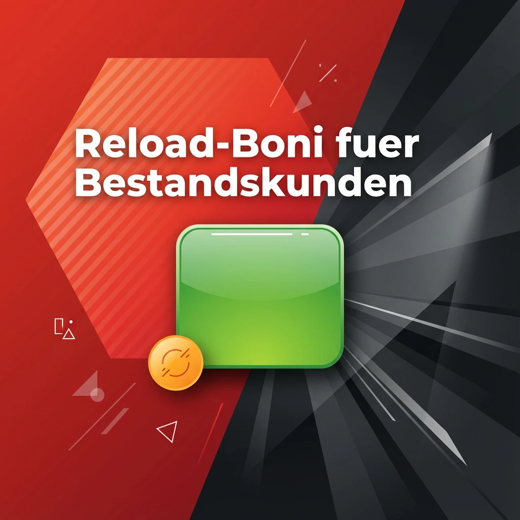 Reload-Boni fuer Bestandskunden